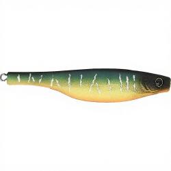 Leurre souple HYPERLASTICS Dartspin SSK 9 Mat tiger/Chartreuse