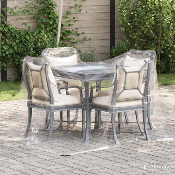 Bche transparente avec oeillets 2x3 m PVC