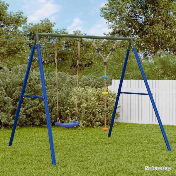 Ensemble balanoire d'extrieur balanoire et corde  disques