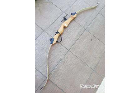 Arc Recourbé Vintage Bear Archery 62" - Arc D'ours Modèle Inconnu - Chasse/tir à L'arc