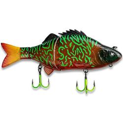 Swimbait MONKEY LURES Purge glider 175 Toxic zebra