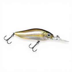 Poisson nageur MEGABASS Diving flap slap FA Striped shiner