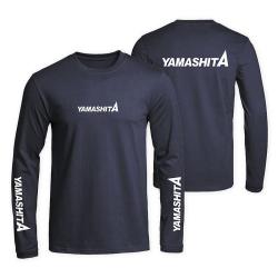 Tee shirt &agrave; manches longues YAMASHITA Dry long sleeve Navy XS