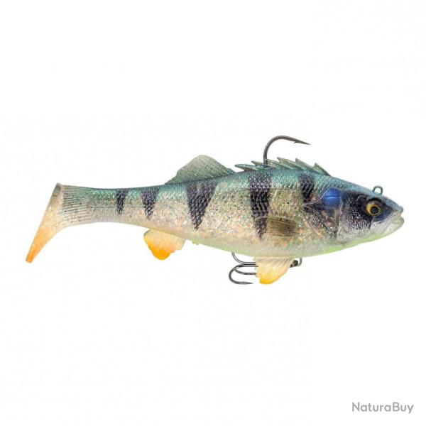 Leurre souple SAVAGE GEAR 3D Perch RTF FS 12.5cm Ghost silver
