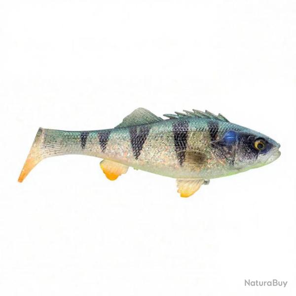 Leurre souple SAVAGE GEAR 3D Perch RTF FS 12.5cm Ghost silver
