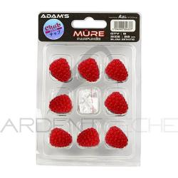 Kit leurre souple ADAMS M&ucirc;re Rouge