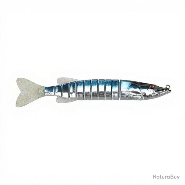 Swimbait BIWAA Swimpike 350 25 Blue chrome
