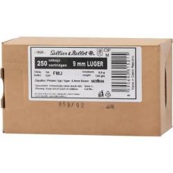 OGIVES SELLIER BELLOT 9X19 FMJ 124GR X600