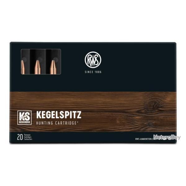 Munitions RWS 6.5x57 KS 8.2g 127gr x2 boites