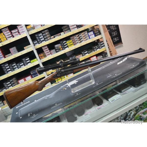 EXPRESS JUXTAPOSE PEDERSOLI KODIAK CALIBRE 45-70 + LUNETTE SHMIDT & BENDER A CROCHET D'OCCASION