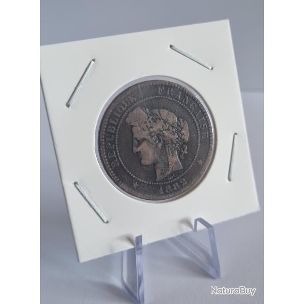 10 Centimes 1882 A C�r�s , Paris , XIX�me Si�cle 19�me