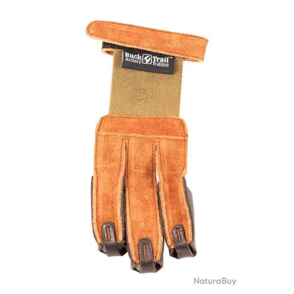 Gants de tir Traditree en cuir su�d� avec renfort Large