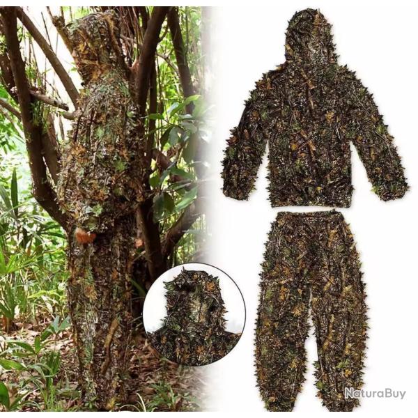 Combinaison de Camouflage respirante homme / femme  Tenu de camouflage