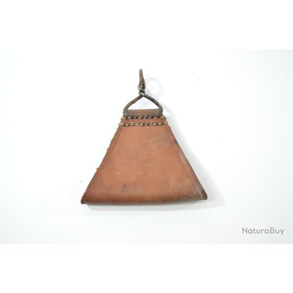 Triangle passant de suspension cuir pour brelage Arme Franaise Algrie Indochine