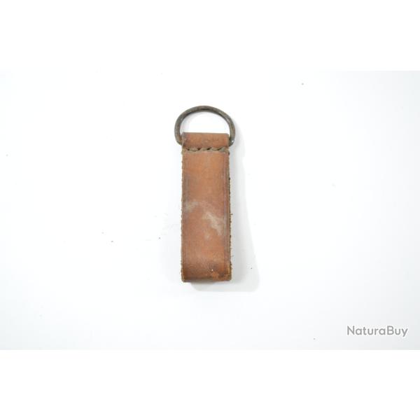 Passant de suspension cuir pour ceinturon / brelage Arme Franaise. Passant coulant D
