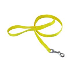 laisse nylon jaune S jokidog 1.20 m