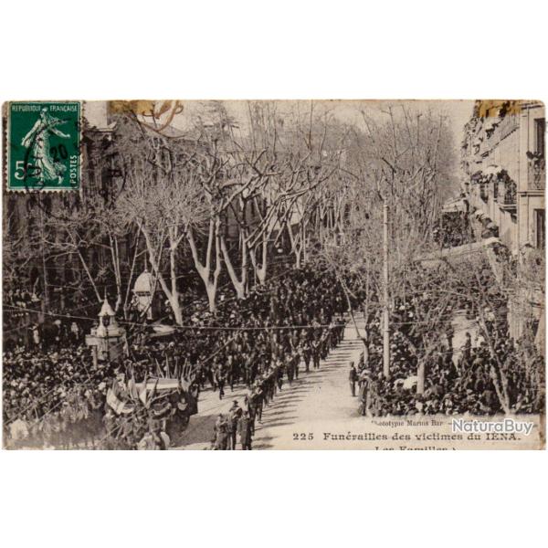 CPA - Marine Militaire -Funerailles des Victimes du Iena - Les Familles- N�3137