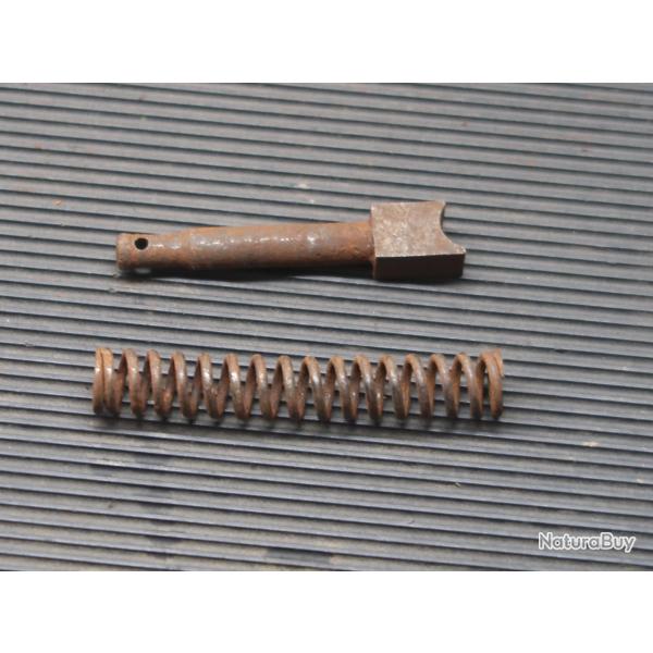 Ressort de marteau et son axe pour fusil Simplex Manufrance Ref @