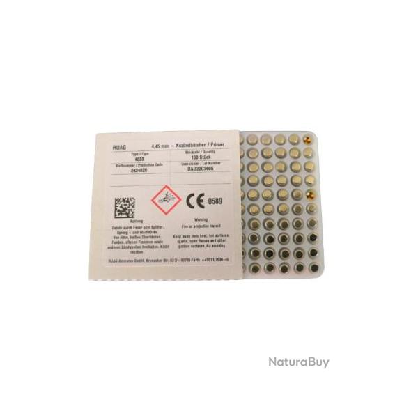 AMORCES RUAG RWS 4033 SMALL RIFFLE X1000