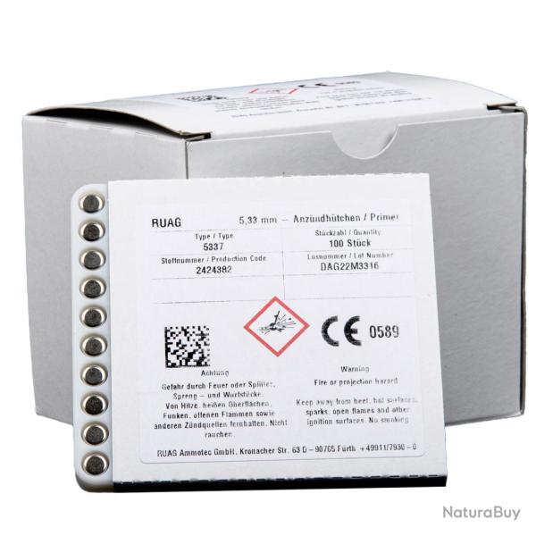 AMORCES RUAG RWS 5337 LARGE PISTOL X500