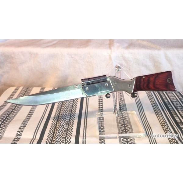 COUTEAU C. JULES HERBERTZ N�162613 EN FORME CARABINE AVEC LAMPE INTEGREE