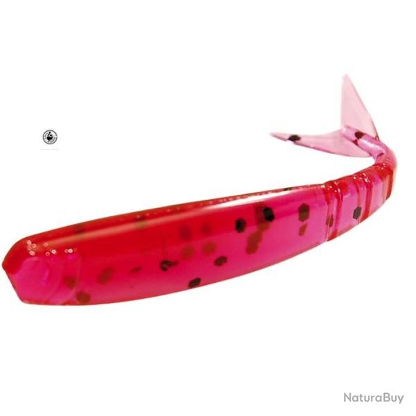 Leurre Souple Delalande Drop Shad 5cm rouge paillet�