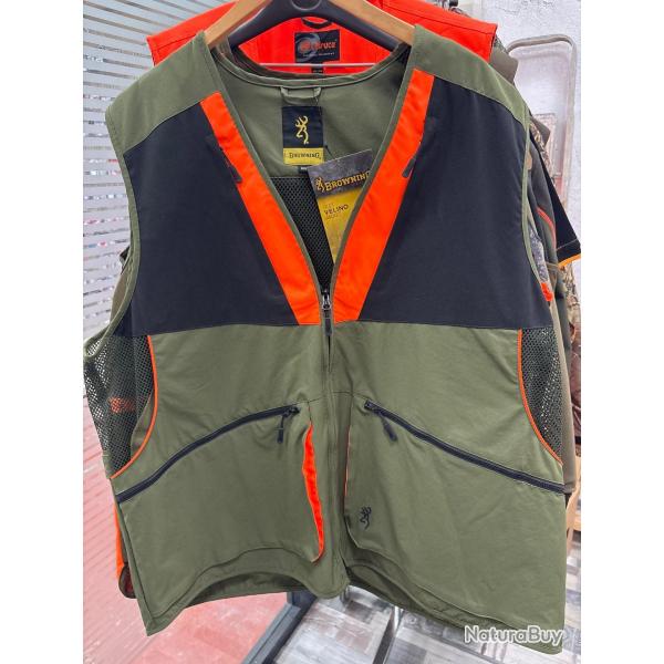 !! NEUF !! GILET BROWNING VELINO GREEN XXXL