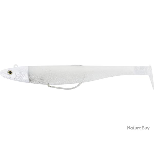 Leurre Souple Westin Magic Minnow Weedless Jig 10,5cm 18g Snow White A l'unit� 10,5cm