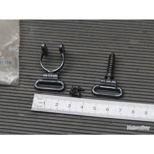 Anneaux de bretelle avec ses vis annonce 10 Ref @