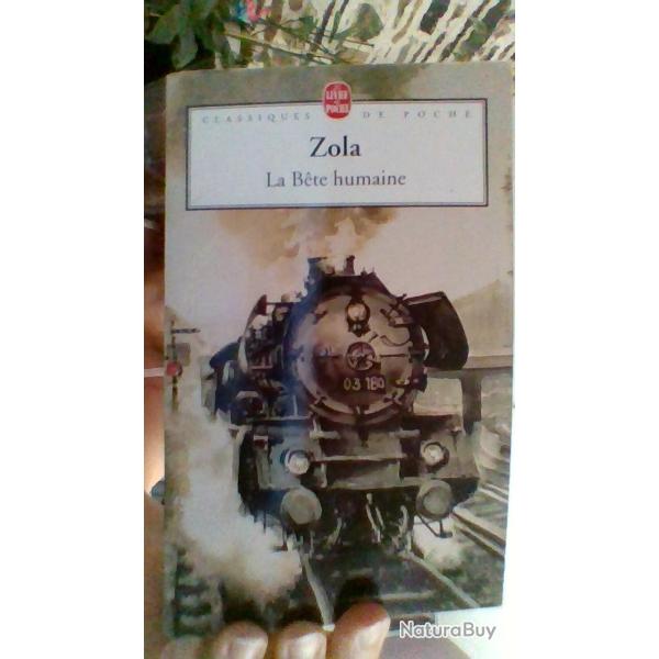 La bete humaine par Emile Zola -  Le livre de poche -