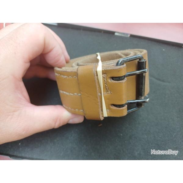 Authentique ceinturon militaire d'homme de troupe du 1er REI - nominatif