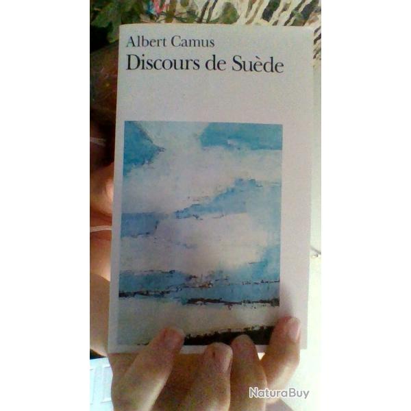 Discours de Su�de par Albert Camus - Folio -