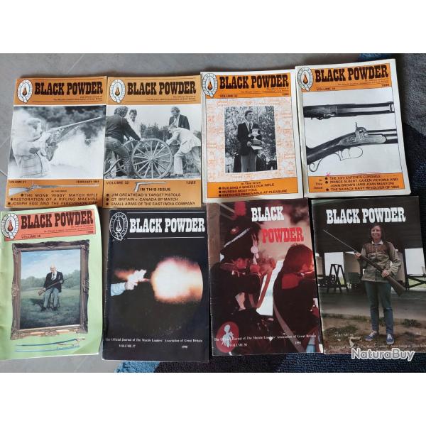 Poudre noire Black Powder magazines