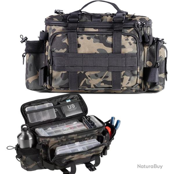 Sac de Peche, Stockage de Mat�riel de P�che � la Carpe Grande capacit� Rangement