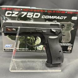 PISTOLET 6MM CZ 75D COMPACT GAZ "ASG"