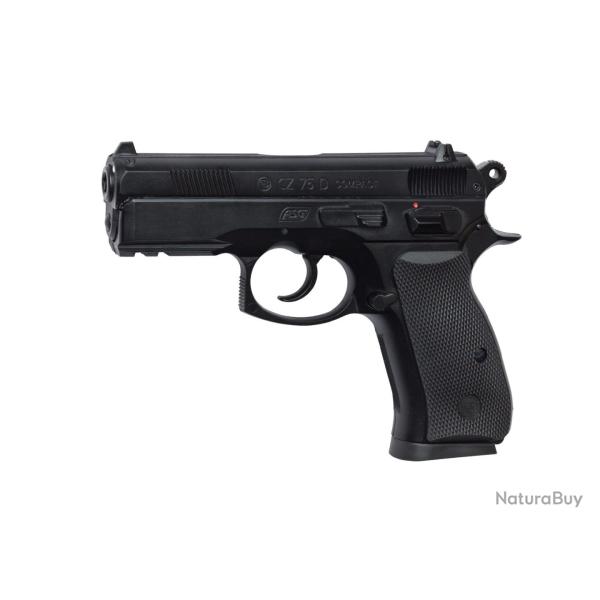 PISTOLET 6MM CZ 75D COMPACT GAZ "ASG"
