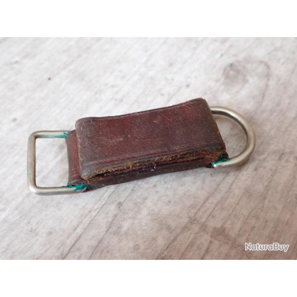 Passant de ceinturon cuir pour la dague 1943, ou sabre d'Officier Suisse