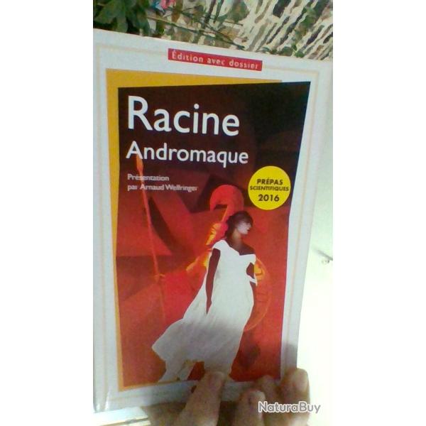 Andromaque par Racine - GF - Edition avec dossier -