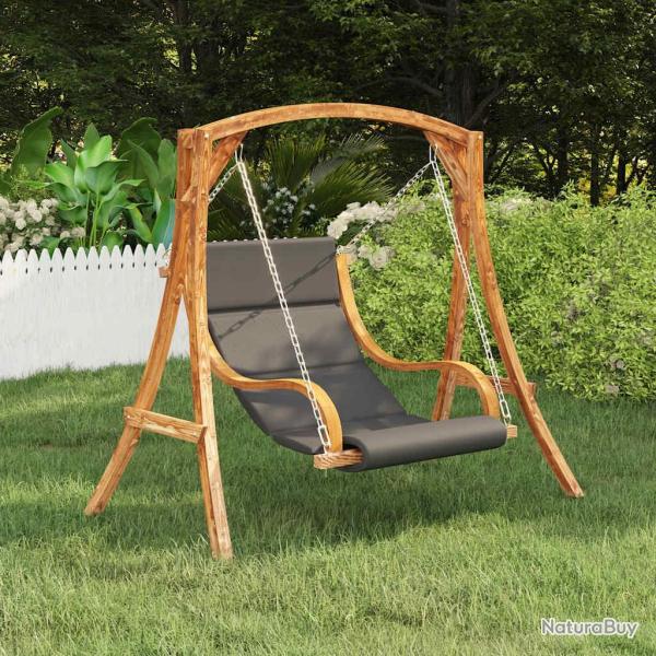 Balancelle sans balan�oire avec coussin Bois courb� massif