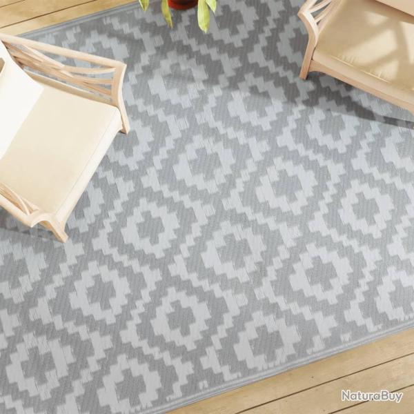 Tapis d'extrieur ARAKIL Gris 190x290 cm PP