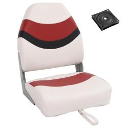 Ensemble de sièges de bateau pliables lot de 2 dossier haut