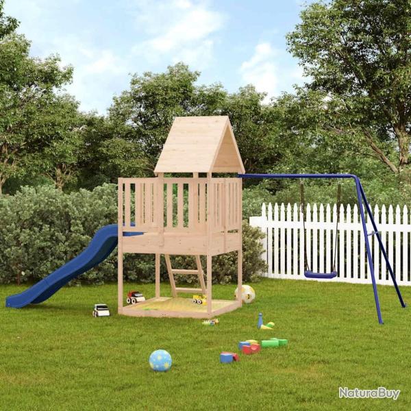 Aire de jeux d'ext�rieur bois de pin massif
