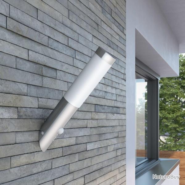 Applique murale design avec d�tecteur, inclin�e