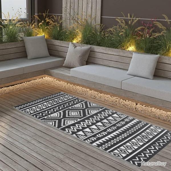 Tapis d'ext�rieur ARAKIL Noir 80x150 cm PP