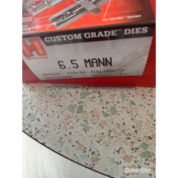 Jeu d outils calibre 6.5 mannlicher