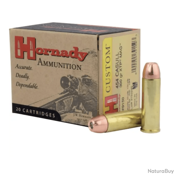 HORNADY 454 Casull 300 gr XTP Mag X20