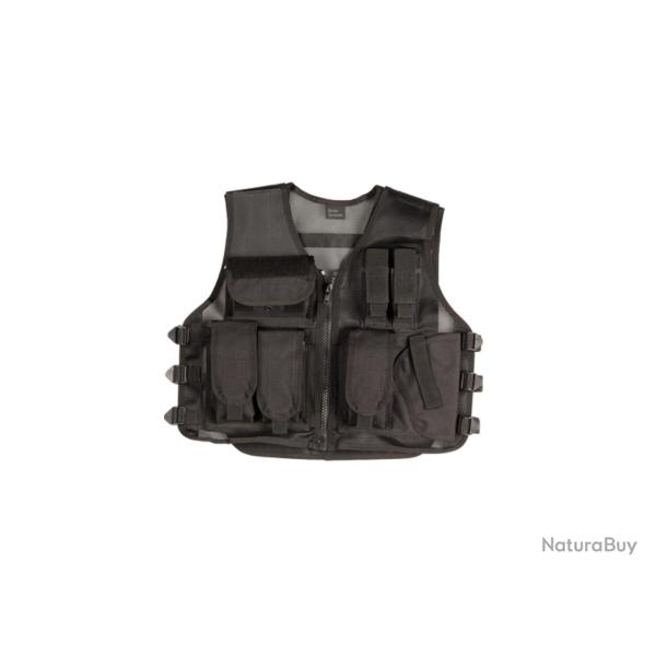 VESTE TACTICAL RECON NOIR LARGE "ASG"