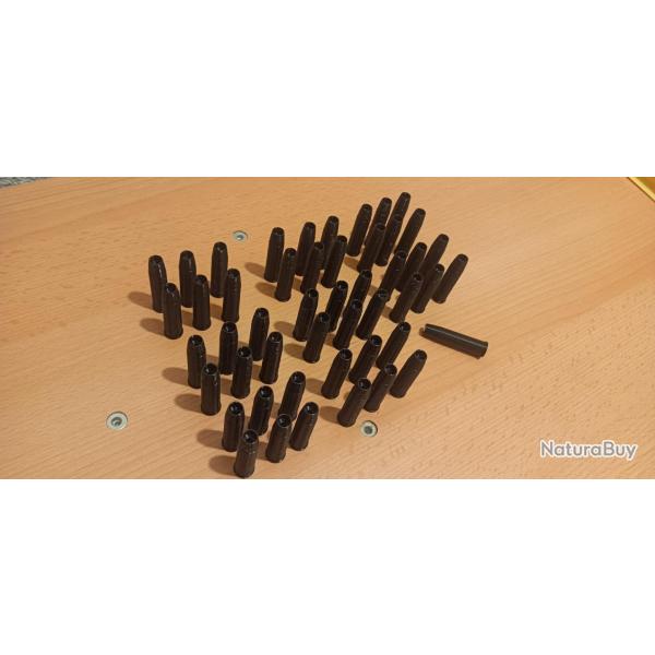 Douilles ; Dan Wesson, Schofield, Webley, SAA, Python, Rhino