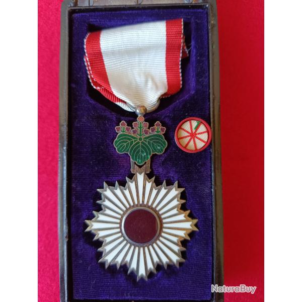 Japon : Ordre du soleil levant 5�me classe