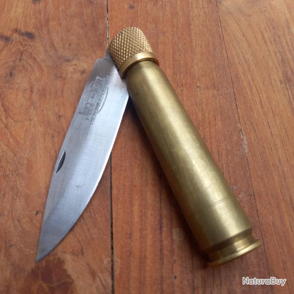 Solide et Rare Couteau JOS� DA CRUZ Manche en DOUILLE